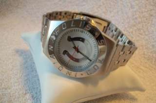 SHARP! MENS NFL COLTS WATCH / STAINLS STL / NEW!  