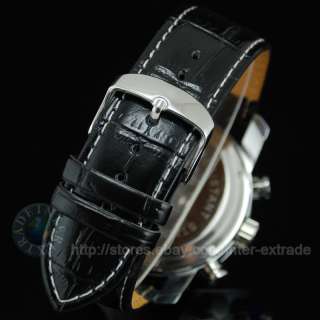 Noble Men Automatic 6 Hand Mechanical Sport Wrist Watch  