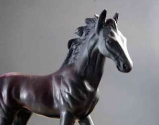 black stallion figurine