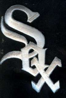 Chicago White Sox 2 1/2 in Embroidered Iron On Logo Patch  