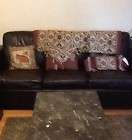 Chocolate Brown SECTIONAL Sofa Couch w/4 Total (2 electric) Recliner 