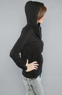 Crooks and Castles The Champagne Chicas Zip Hoodie in Black 