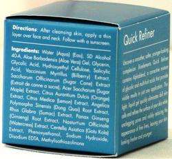Bioelements QUICK REFINER with AHA Alpha Hydroxylacid to RESURFACE 