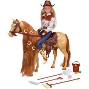 Steffi Love 573 5287   Cowgirl mit Pferd  Spielzeug