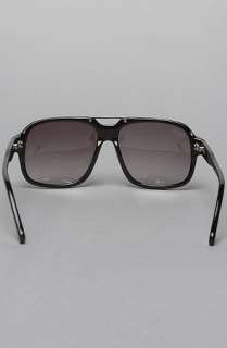 9Five Eyewear The Fronts Sunglasses in Black Gold  Karmaloop 