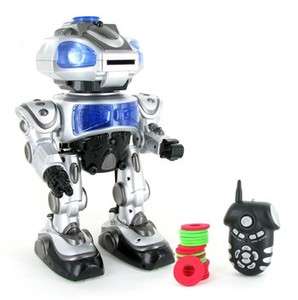 RC Toy Robokid Remote Control Dancing Robot w/ RC Missile Disc 