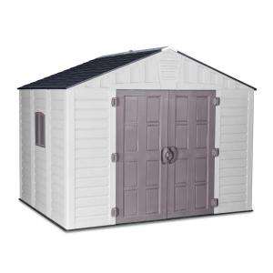 US Leisure Stronghold 10 ft. x 8 ft. Resin Storage Shed 157479 at The 