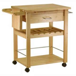 Winsome Wood 36 1/4 in. Deluxe Kitchen Cart 83634 