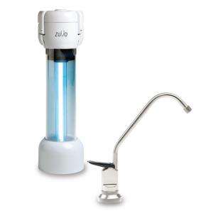 ZuvoWater UV Zone Carbon Filter Water Filtration System Under Counter 