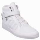 Athletics adidas Mens AdiRise Mid White/White/Lead Shoes 