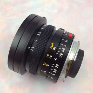 Leica Leitz Elmarit M Ver. I 12.8 /21 mm 21/2.8 E60 Lens pre asph w/o 