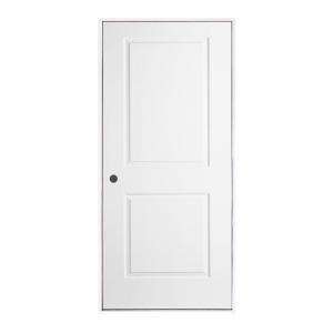   White Right Hand 2 Panel Prehung Door 954253 at The Home Depot