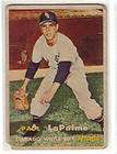 1957 Topps Baseball #344 Paul LaPalme, White Sox