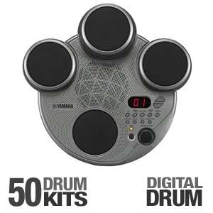 Yamaha YDD 40 Digital Drum   50 Programmed Drum Kits, 4 pads, Pedal 