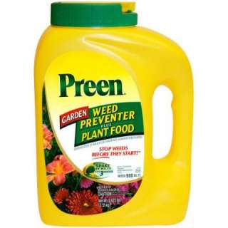    Use Garden Weed Preventer Plus Plant Food 21 63902 