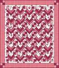 Love Letters Red and White 2 Color Quilt Pattern