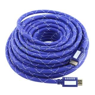 50 Ft 15M Black High Speed V 1.3 HDMI Cable M/M Gold For 1080P HDTV 