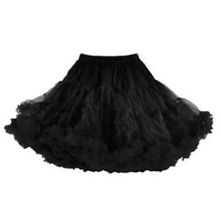 Hell Bunny Petticoat SWING SHORT black/black  Bekleidung