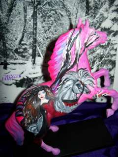 WINTER SPLENDOR Painted Ponies Custom Fairy Horse  