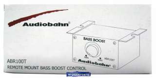 AUDIOBAHN ABR100T BASS REMOTE KNOB FOR AMP AMPLIFIER  