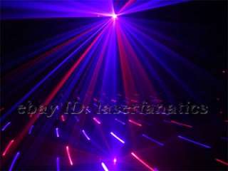 250mw red violet butterfly laser light dmx512 1 year warranty