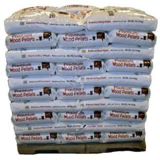 Premium Wood Pellets Pellet Fuel 40 lb. (50 Pack) 1Ton Bagged at The 