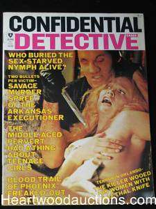 Confidential Detective June 1972 Wild Assault Cover  