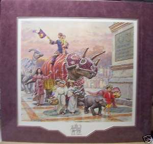 James Gurney Birthday Pageant Sgnd.,Limited W/ Drawing  