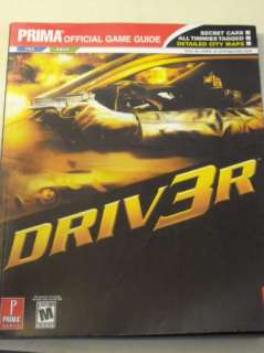 DRIV3R Official Game Guide PS2, XBOX, City Maps  