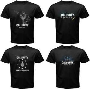 NEW CALL OF DUTY BLACK OPS T SHIRT S 3XL  