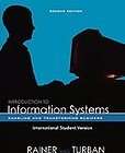 Introduction to Information Systems 3E by Rainer (M) 9780470473528 