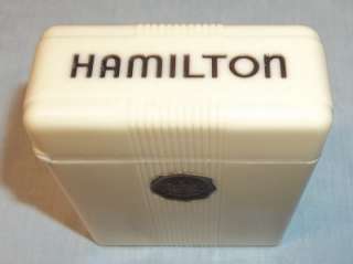 VINTAGE HAMILTON 992B POCKET WATCH CIGARETTE STYLE BOX CASE VERY NICE 
