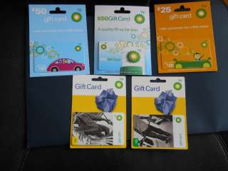 Assorted BP ARCO Gas Gift Cards, COLLECTIBLE, Mint  