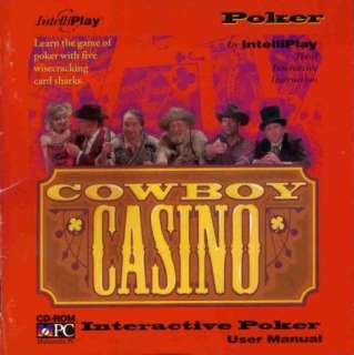 Cowboy Casino PC live video old west saloon poker game  