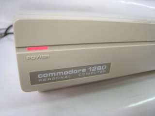 COMMODORE 128D   vintage computer and keyboard RARE  