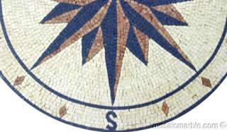 Mosaiksteine Marmor Rosonen Fliesen Bodenfliesen 89cm  