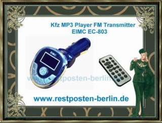 KFZ FM Transmitter mit Fernbedienung in Berlin   Neukölln  Autoteile 