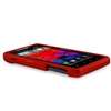 Accessory Red Hard Case+SP+Charger+More For Motorola Droid RAZR 