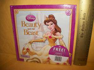 NEW Beauty and the Beast BOOK Disney Princess Stencil  