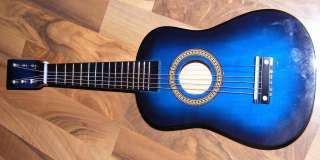 Childrens Acoustic Guitar and Play Toy (Blue) NEW  