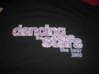 Dancing With The Stars DWTS Kim Kardashian 2008 T Shirt Upstaging Crew 