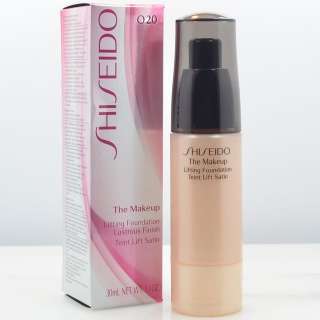 NIB Shiseido The Makeup Lifting Foundation Lustrous Finish O 20 1.1 oz 