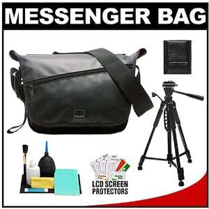  Acme Made Union Photo Messenger Bag Case (Black) with 