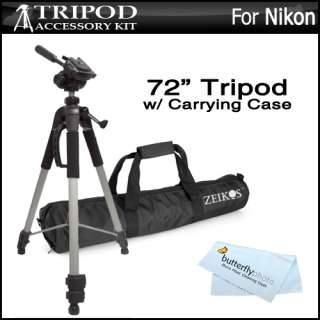 72 Inch Tripod For Nikon P510 P310 S9300 S6300 S4300 S3300 S30 L810 
