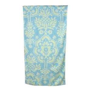  Fresco Towels Venetian Brocade Sky Mint Hand Towel 20 x 30 