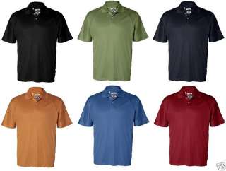   ClimaCool Mens Size S 3XL Mesh Polo Sport Dri Coolmax Fit Shirt a01
