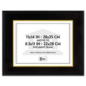 DAX® Hardwood Document/Certificate Frame with Mat, 11 x 