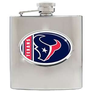  Houston Texans Hip Flask with Oval Emblem Sports 