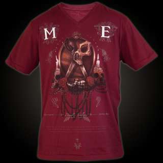 Marc Ecko T Shirt 011 Scissor Skull Stilllife R XL  