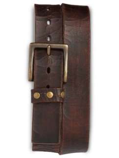  True Nation Big & Tall Vintage Leather Belt Clothing